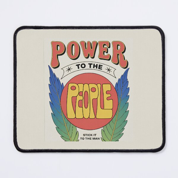 Item preview, POWER TO THE PEOPLE – Stick It To The Man Protest | Bold Activist Streetwear designed and sold by paulo silveira.