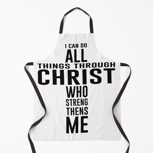 Item preview, I Can Do All Things Through Christ Who Strengthens Me - Strength & Faith Quote designed and sold by itsjuztin.