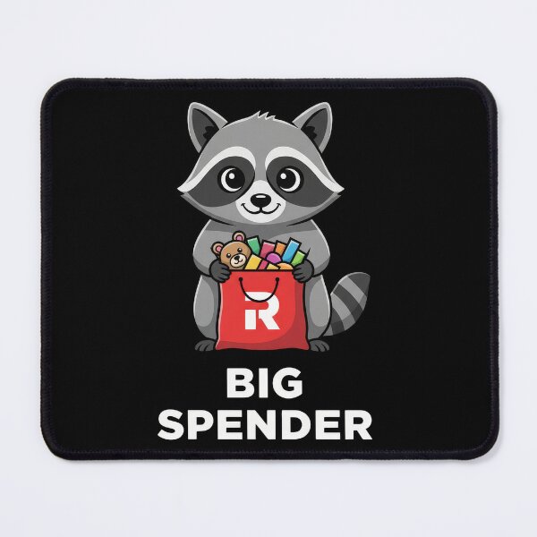 Item preview, Big Spender Raccoon Shopper designed and sold by Teeny Quities.