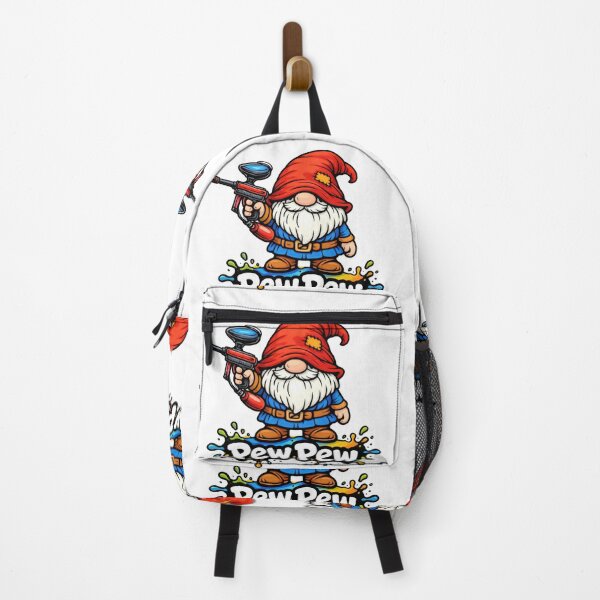 Item preview, Pew Pew Gnome Paintball Cartoon – Funny Gaming & Paintball Art designed and sold by Moriarty's Digital Visions.