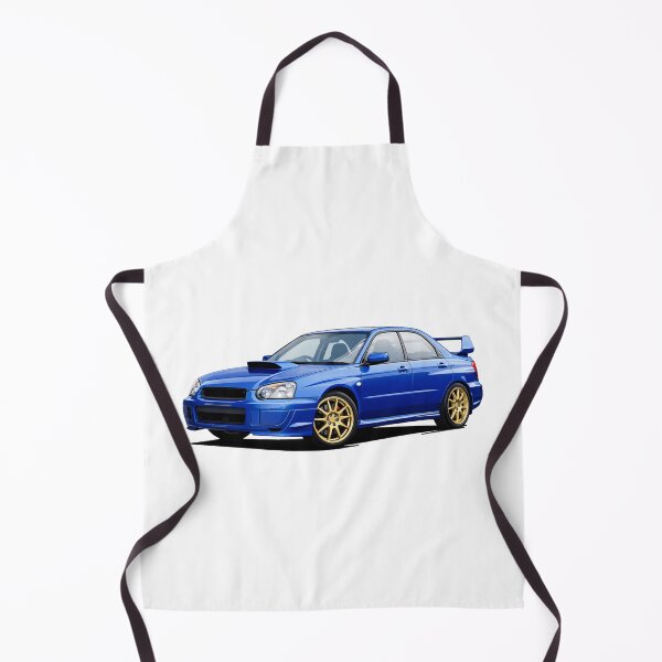 Item preview, Electric Blue Rally Car Sketch designed and sold by CougarDesigns.