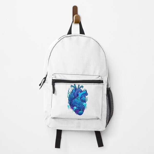 Item preview, Ocean Heart – Surreal Anatomical Sea Illustration designed and sold by Timegraf.