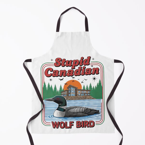 Item preview, Stupid Canadian Wolf Bird designed and sold by TeeARTHY.