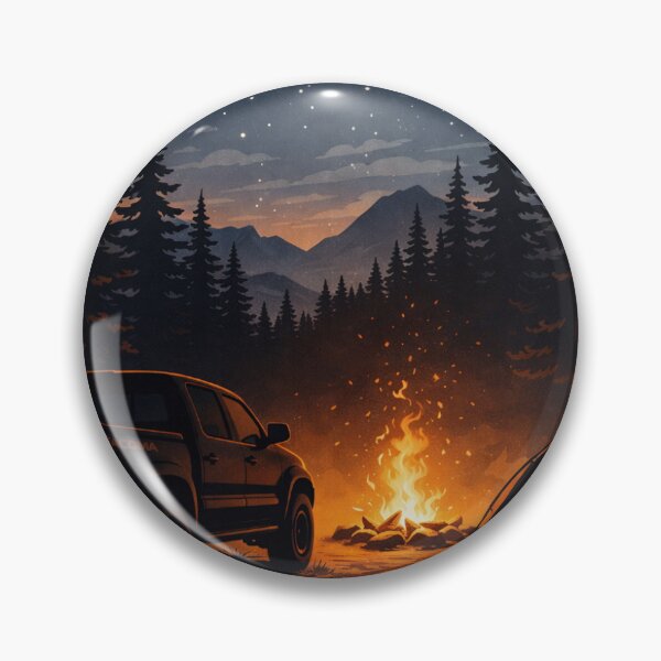 Item preview, Night Campfire by Tacoma designed and sold by MossAndMoonArt.