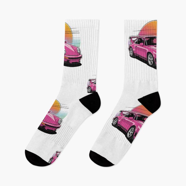 Item preview, pink porsche 911 car racing vintage retro pig sport turbo  designed and sold by SEBANOX.