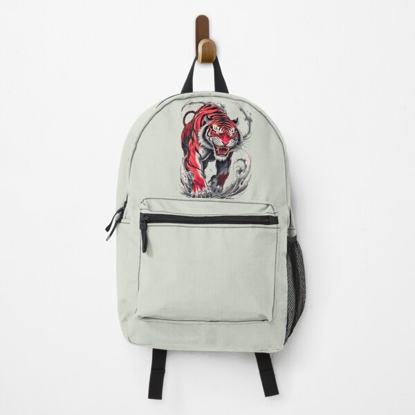 Item preview, Ferocious Tiger Strike Japanese Tattoo Style designed and sold by ValeriValera.