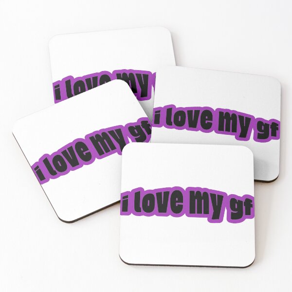 Item preview, I Love My Girlfriend GF  designed and sold by Studio Sonders.