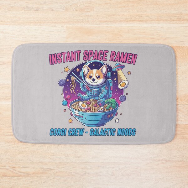 Item preview, Instant Space Ramen - Corgi Crew Galactic Noods designed and sold by ValeriValera.