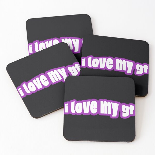Item preview, I Love My Girlfriend GF  designed and sold by Studio Sonders.