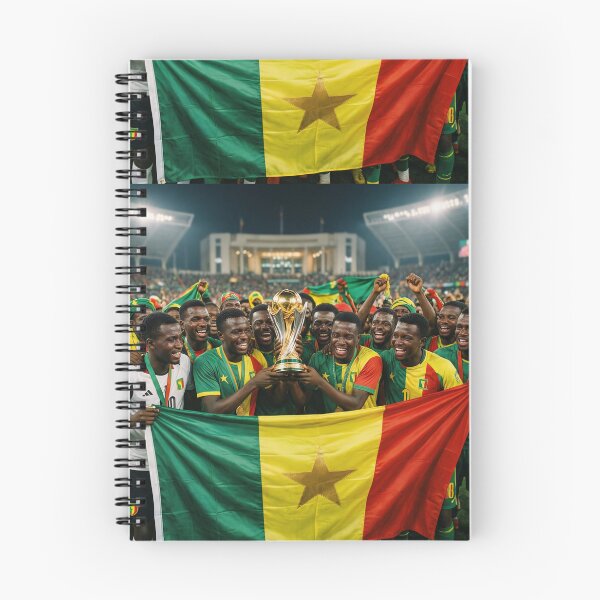 Item preview, Senegal Campeón de la Copa Africana de Naciones 2025 designed and sold by casamomo.