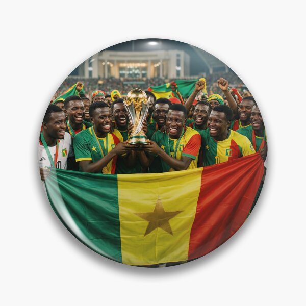 Item preview, Senegal Campeón de la Copa Africana de Naciones 2025 designed and sold by casamomo.