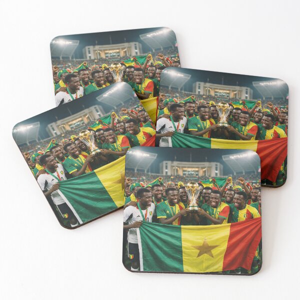 Item preview, Senegal Campeón de la Copa Africana de Naciones 2025 designed and sold by casamomo.