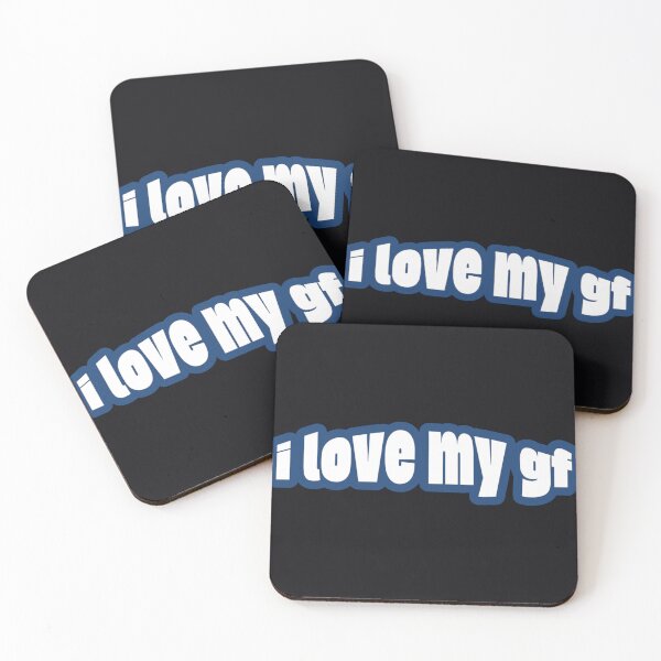 Item preview, I Love My Girlfriend GF  designed and sold by Studio Sonders.