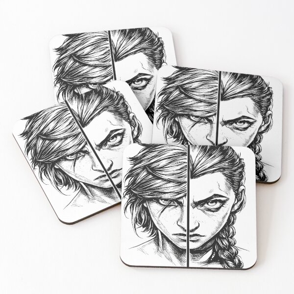 Item preview, Shadow Self – Feminine Duality Dark Psychology Illustration designed and sold by artearcade.