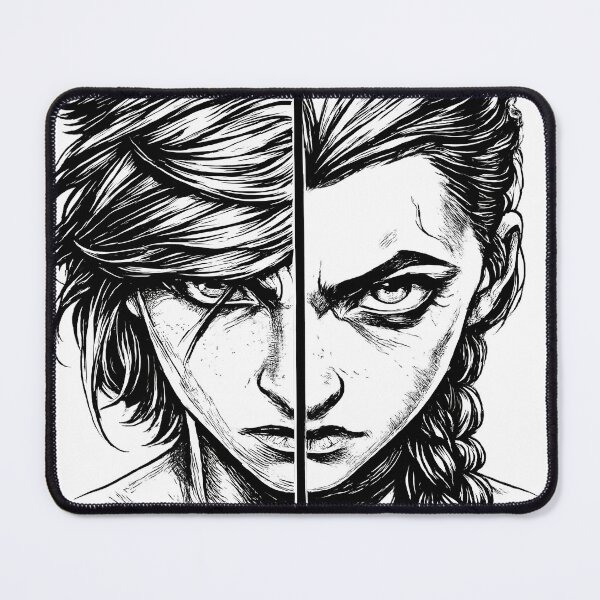 Item preview, Shadow Self – Feminine Duality Dark Psychology Illustration designed and sold by artearcade.