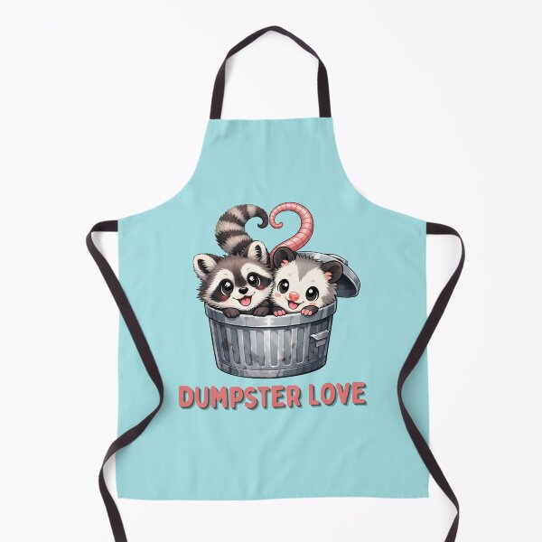 Item preview, Dumpster Love Raccoon & Possum Shirt – Funny Valentine Trash Panda Cute Animal designed and sold by RollForDesignCo.