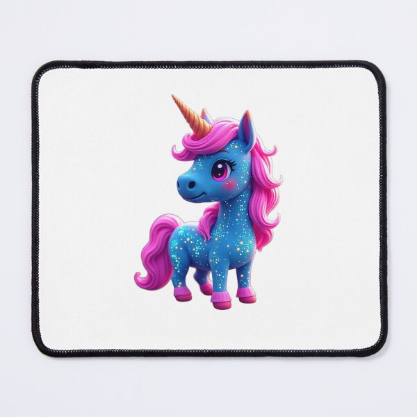 Item preview, Covered Neon Unicorn Overlord - Electric Kawaii Illustration designed and sold by SpektroDesign.