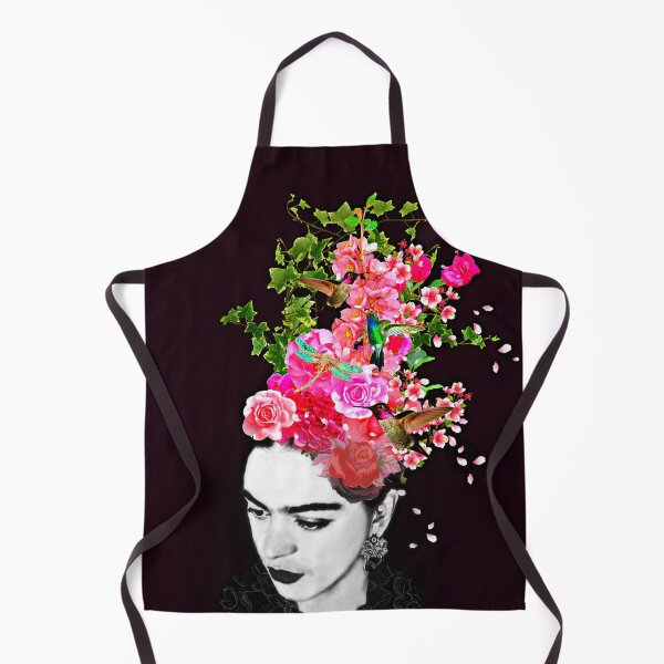Item preview, Frida with Hummingbird and Dragonfly designed and sold by FridaArtGallery.