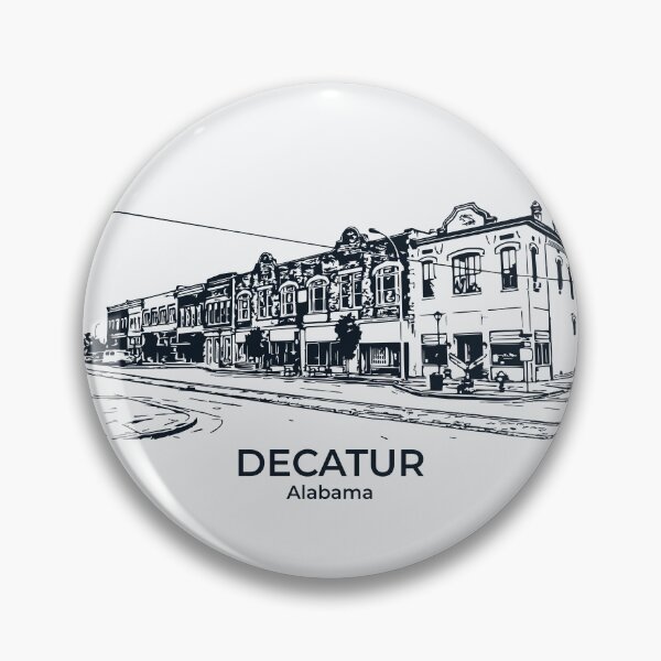 Item preview, Decatur - Alabama designed and sold by Lakeric Cityscapes.