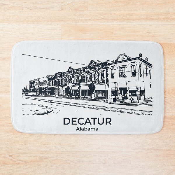 Item preview, Decatur - Alabama designed and sold by Lakeric Cityscapes.