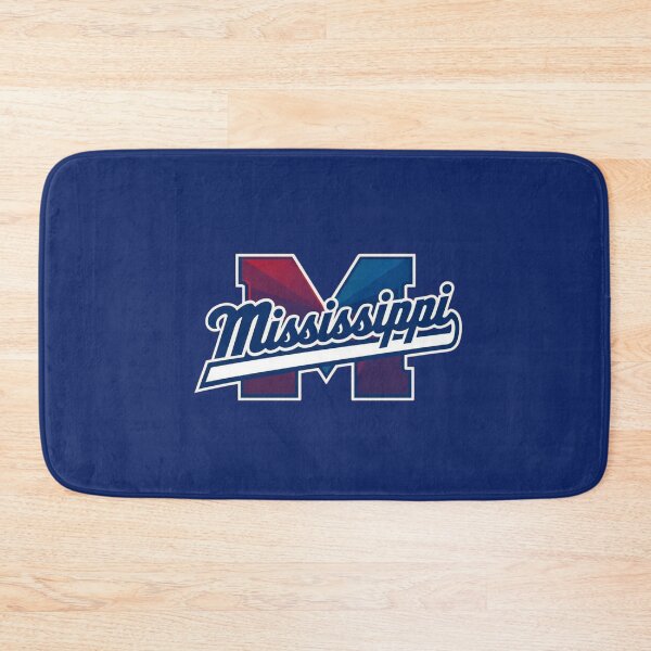 Item preview, Mississippi logo with large M script design vibrant designed and sold by Rue Market.