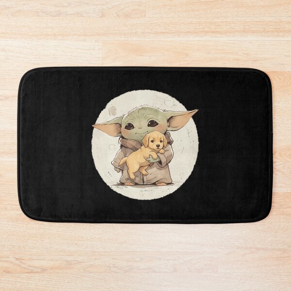 Item preview, BABY YODA WITH GOLDEN RETRIEVER designed and sold by LIS AND MELIVERSO.