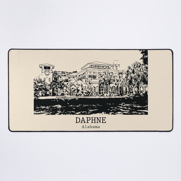 Item preview, Daphne - Alabama designed and sold by Lakeric Cityscapes.