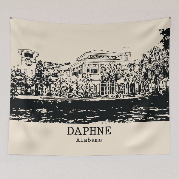 Item preview, Daphne - Alabama designed and sold by Lakeric Cityscapes.