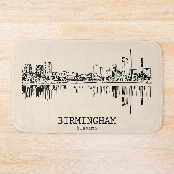Artikelvorschau, Birmingham - Alabama entworfen und verkauft von Lakeric Cityscapes.