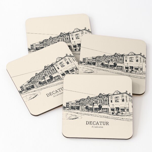 Item preview, Decatur - Alabama designed and sold by Lakeric Cityscapes.