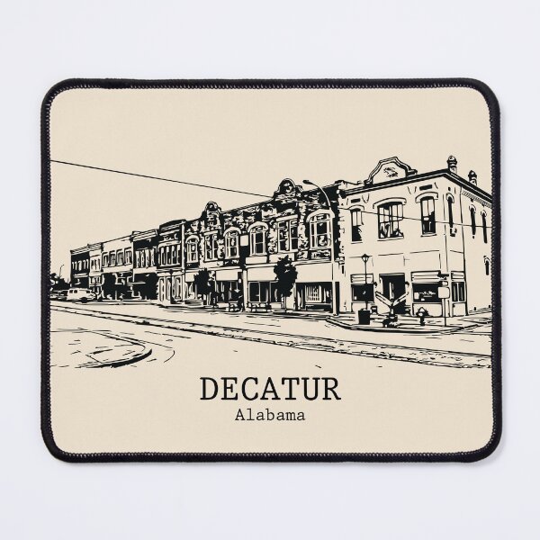 Item preview, Decatur - Alabama designed and sold by Lakeric Cityscapes.