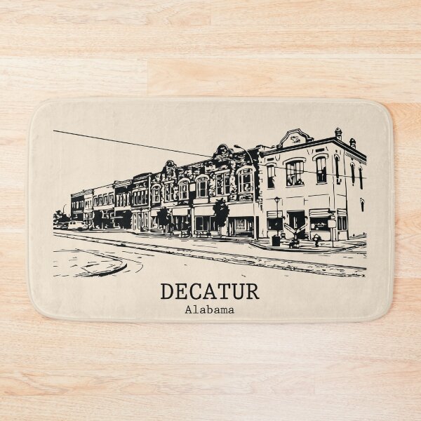 Item preview, Decatur - Alabama designed and sold by Lakeric Cityscapes.