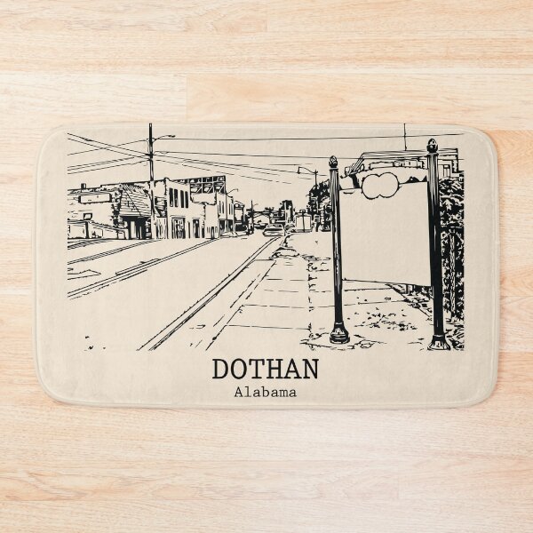 Item preview, Dothan - Alabama designed and sold by Lakeric Cityscapes.