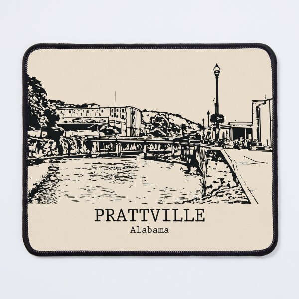 Item preview, Prattville - Alabama designed and sold by Lakeric Cityscapes.