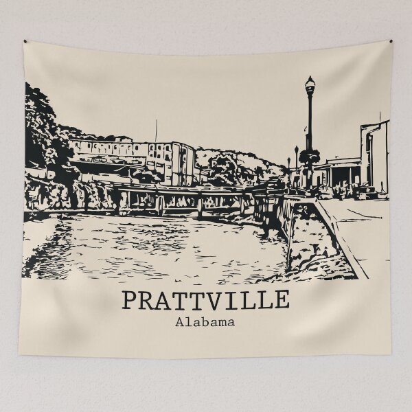 Item preview, Prattville - Alabama designed and sold by Lakeric Cityscapes.