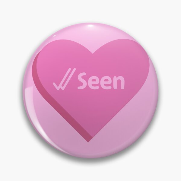 Item preview, Anti-Valentine Candy Heart - Left on Seen designed and sold by Little Spoop.