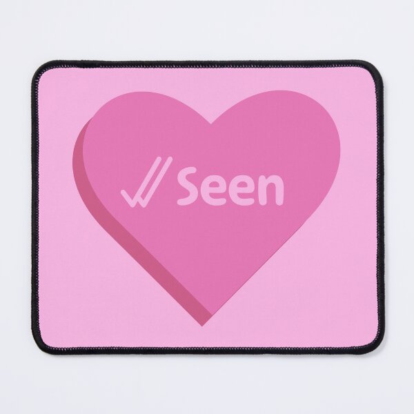 Item preview, Anti-Valentine Candy Heart - Left on Seen designed and sold by Little Spoop.