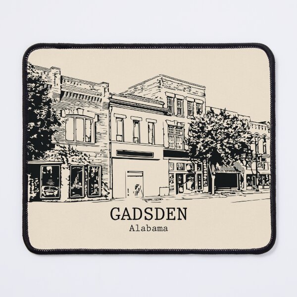 Item preview, Gadsden - Alabama designed and sold by Lakeric Cityscapes.