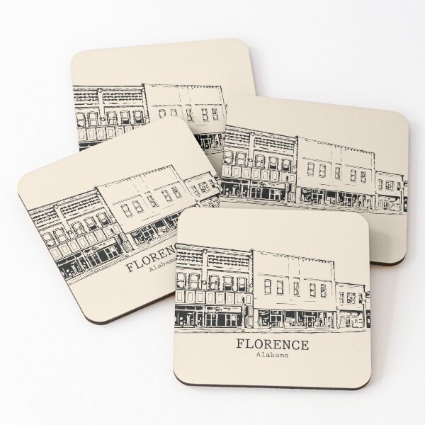 Item preview, Florence - Alabama designed and sold by Lakeric Cityscapes.
