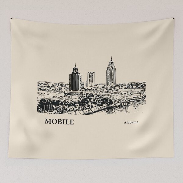Item preview, Mobile Alabama designed and sold by Lakeric.