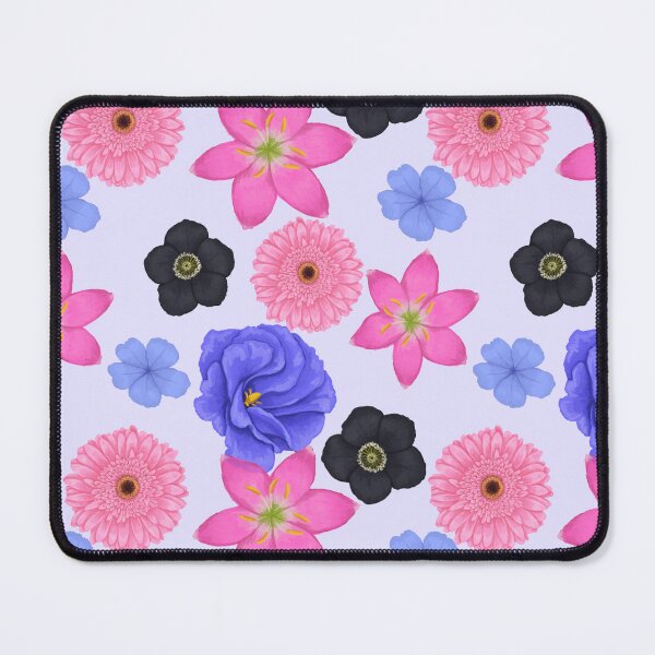 Item preview, Omnisexual pride flag watercolor flowers pattern designed and sold by Fridayscorner.