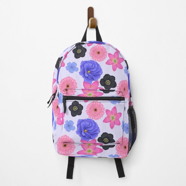 Item preview, Omnisexual pride flag watercolor flowers pattern designed and sold by Fridayscorner.
