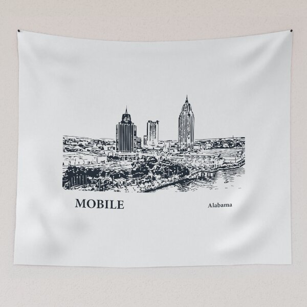 Item preview, Mobile Alabama designed and sold by Lakeric.
