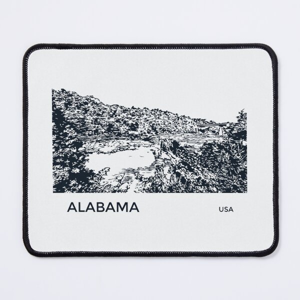 Item preview, Alabama USA designed and sold by Lakeric Cityscapes.
