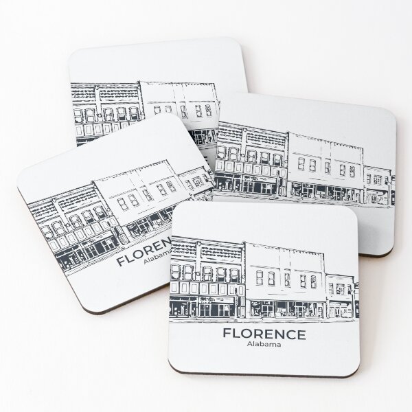 Item preview, Florence - Alabama designed and sold by Lakeric Cityscapes.