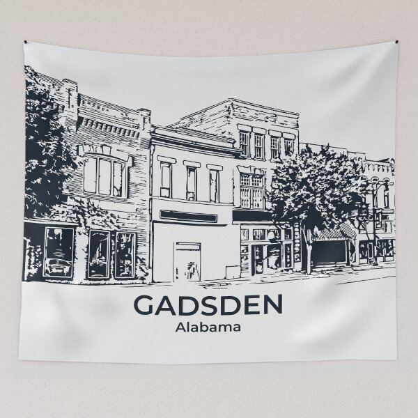 Item preview, Gadsden - Alabama designed and sold by Lakeric Cityscapes.