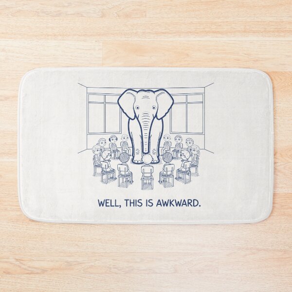 Item preview, Awkward Elephant in the Room  designed and sold by CamaleonDesigns.