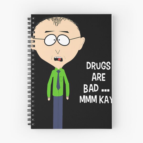 Item preview, 1746 Drugs Are Bad Mkay Mr Mackey South Park designed and sold by AmandasHastie.