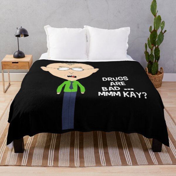Item preview, 1746 Drugs Are Bad Mkay Mr Mackey South Park designed and sold by AmandasHastie.