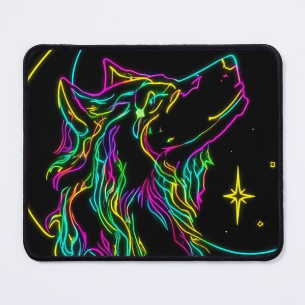 Item preview, Neon Wolf Magic designed and sold by Lisa Valle.